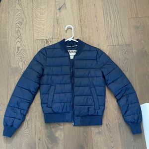 Garage bomber jacket